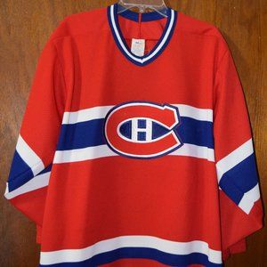 Vtg CCM Canadian Hockey Jersey Turgeon 77 Airknit